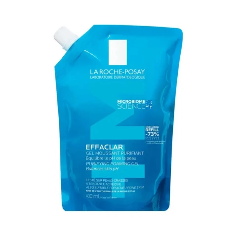 La Roche Posay Effaclar Yağlı Ciltler için Temizleme Jeli 400 ml - Refill