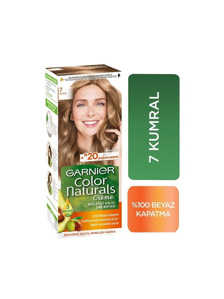Garnıer Color Naturel Nudes 7N Nude Dark Bl Saç Boyası