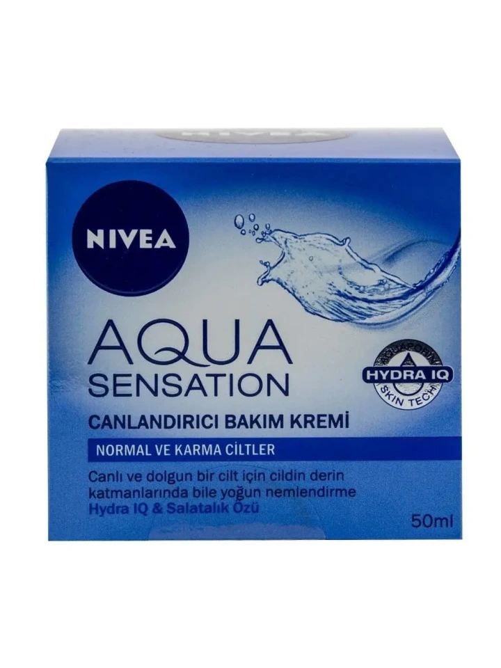 Nivea Aqua Sensation Canlandırıcı Bakım Kremi 50 ml  Özel Fırsat