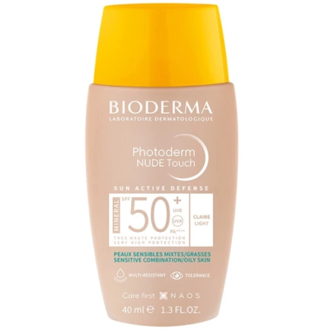 Bioderma Photoderm Nude Touch Light SPF 50 40 ML Renkli Güneş Kremi