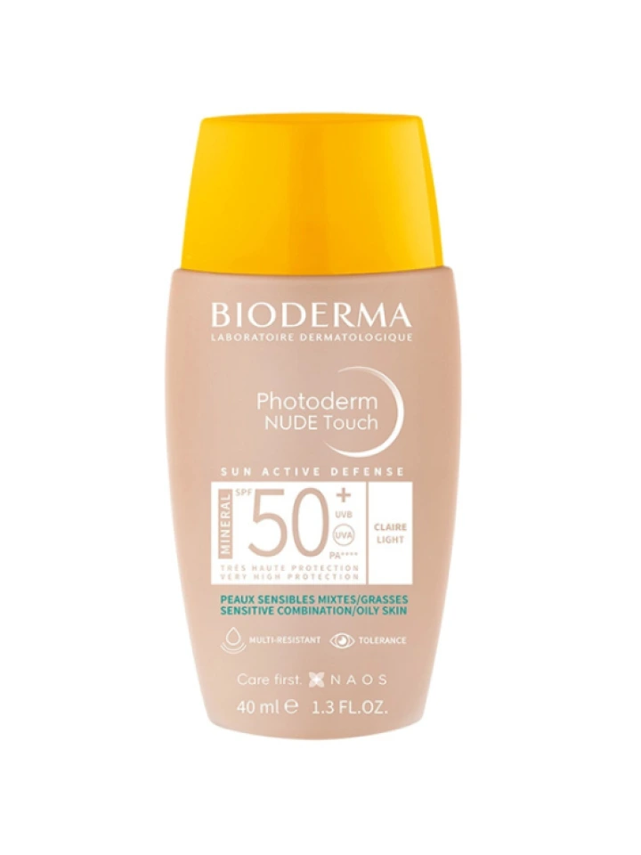Bioderma Photoderm Nude Touch Light SPF 50 40 ML Renkli Güneş Kremi