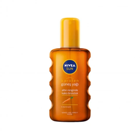 Nivea Güneş Yağı Karoten Özlü Yoğun Bronzlaştırıcı Sprey 200ml