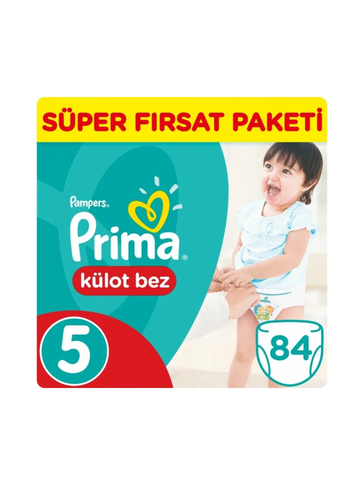 Prima Külot Bebek Bezi Süper Fırsat Paketi 5 Beden 84 Adet