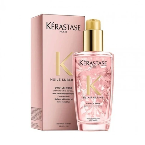 Kerastase Elixir Ultime Boyalı Saçlar İçin Parlaklık Kazandıran Çok Yönlü Bakım Yağı 100ml