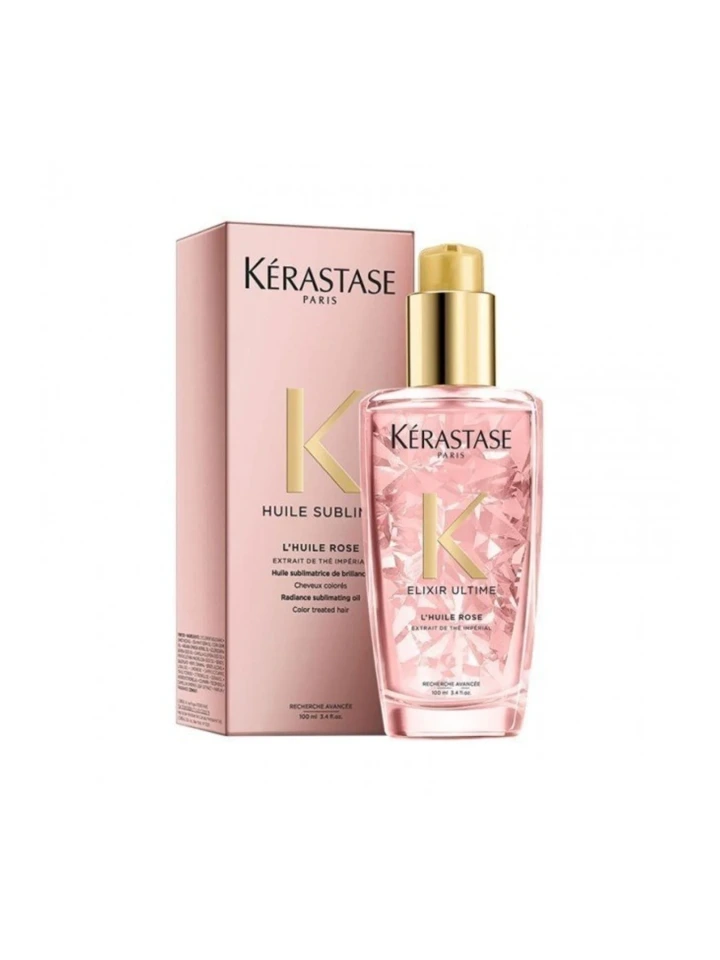 Kerastase Elixir Ultime Boyalı Saçlar İçin Parlaklık Kazandıran Çok Yönlü Bakım Yağı 100ml