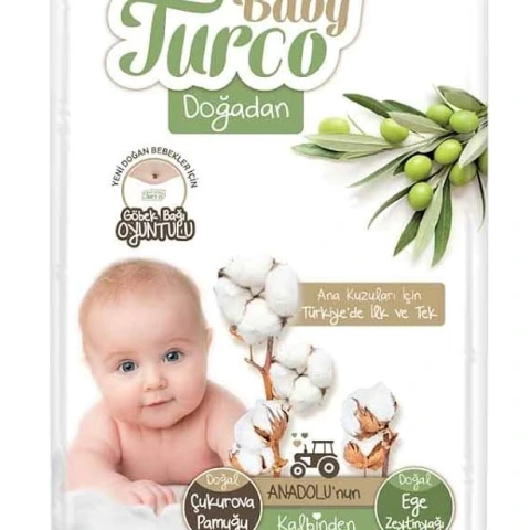 Baby Turco Doğadan 1 Numara Newborn 400 Adet