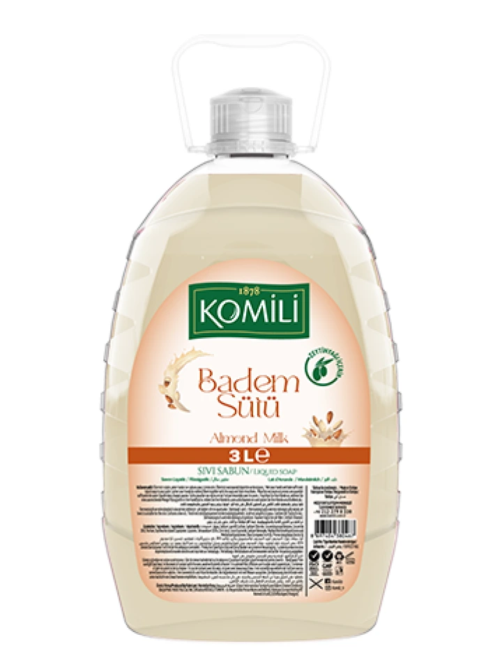 Komili Sıvı Sabun Badem  3l
