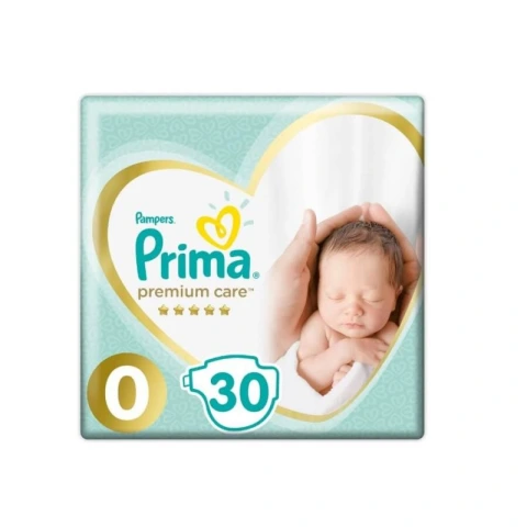 Prima Premium Care Bebek Bezi 0 Numara Prematüre Yenidoğan 30 Adet