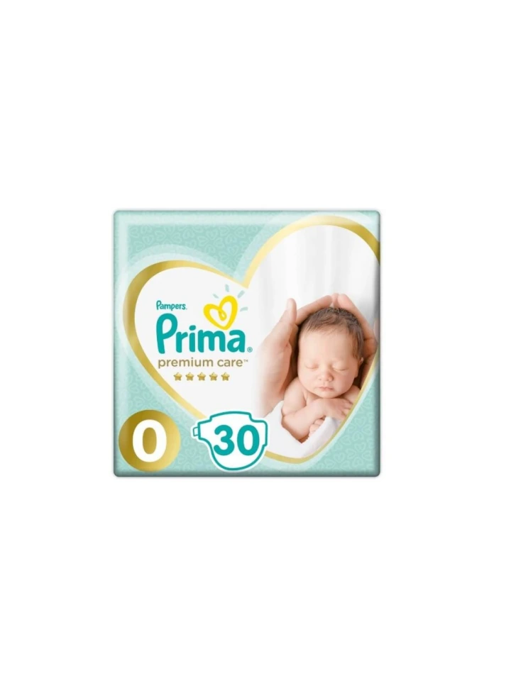Prima Premium Care Bebek Bezi 0 Numara Prematüre Yenidoğan 30 Adet
