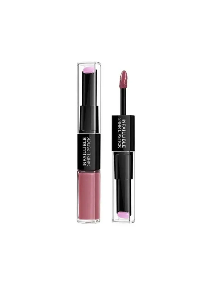 Loreal Paris Infaillable Lipstick 2 Steps 24 Saat Kalıcı Likit ruj