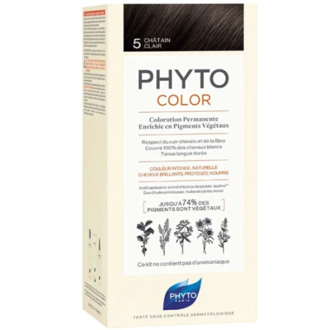 Phyto Phytocolor Bitkisel Saç Boyası 5 Açık Kestane
