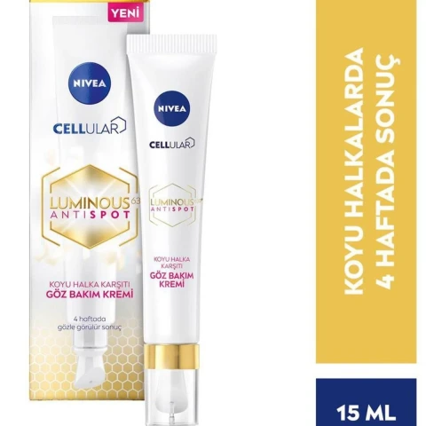 Nivea Nfc Cell luminous 630 Koyu Halka Göz Kremi 15 ML