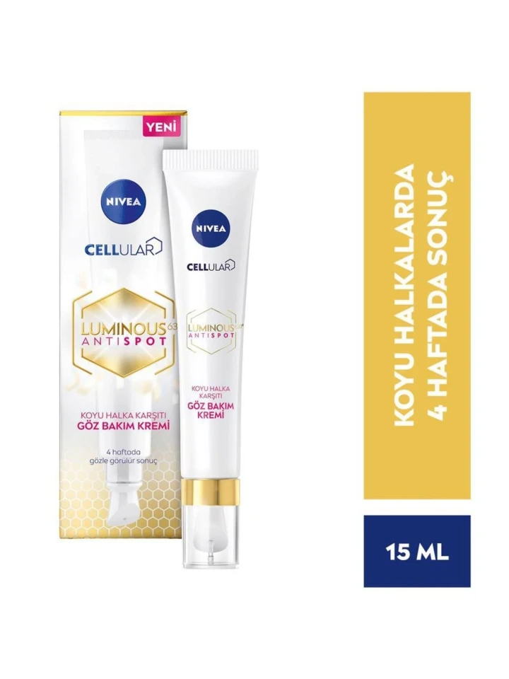 Nivea Nfc Cell luminous 630 Koyu Halka Göz Kremi 15 ML