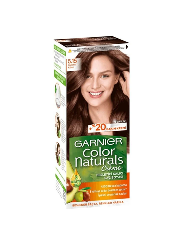 Garnıer Color Naturel 5 15 Creamy Coffe Saç Boyası