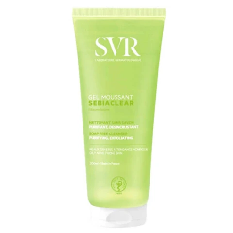 Svr Sebiaclear Foaming Jel 200 ML Yağlı Ciltler İçin Temizleme Jeli