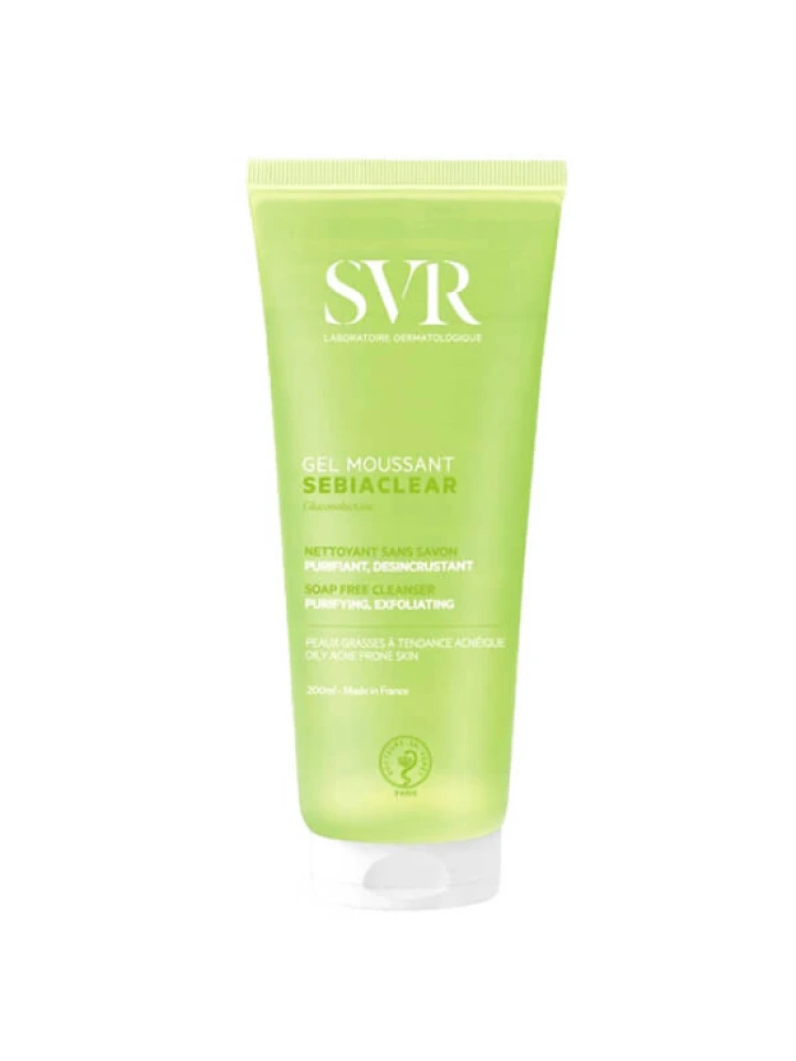Svr Sebiaclear Foaming Jel 200 ML Yağlı Ciltler İçin Temizleme Jeli