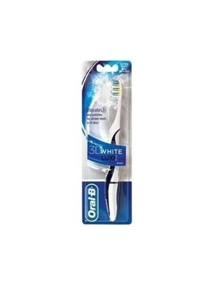 Oral B 3D White Luxe Pilli Diş Fırçası Ekstra Yumuşak