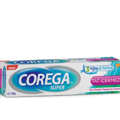 Corega 40 gr Tat İçermez Diş Protez Yapıştırıcı Krem