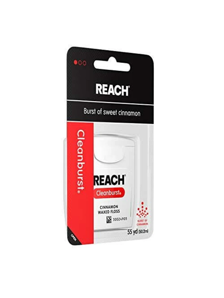 Reach Waxed Dental Floss Cleanburst Mumlu Diş İpi 55 yd