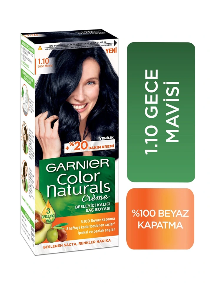 Garnıer Color Naturel 1 10 Jet Black