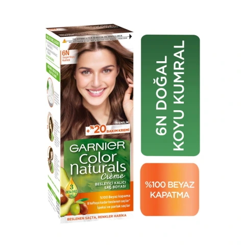Garnıer Color Naturel Nudes 6N Nude Lı Br Saç Boyası