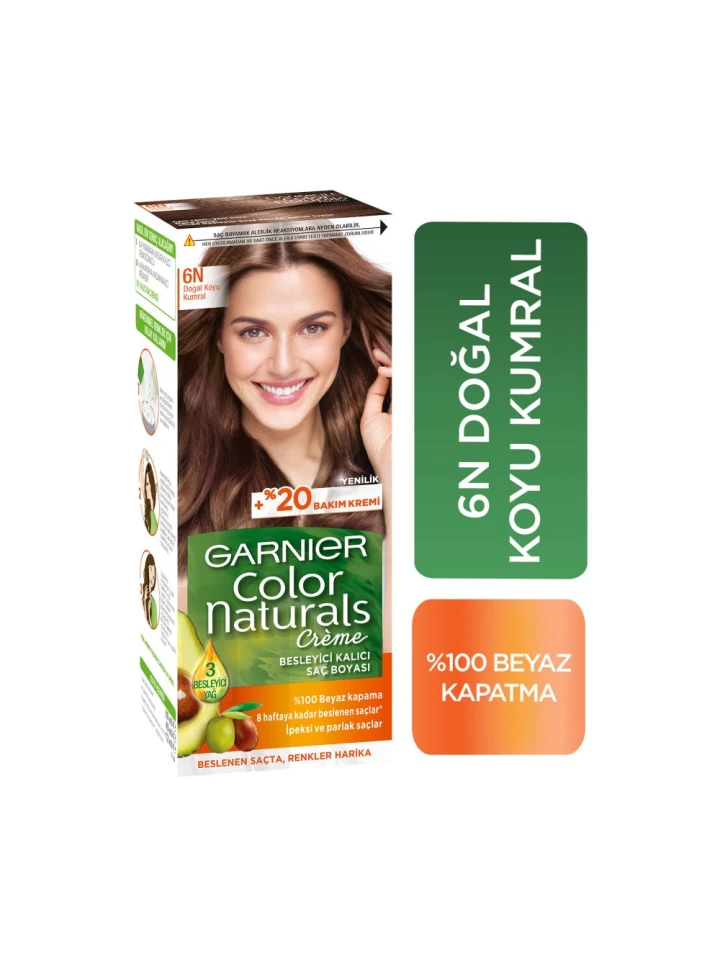 Garnıer Color Naturel Nudes 6N Nude Lı Br Saç Boyası