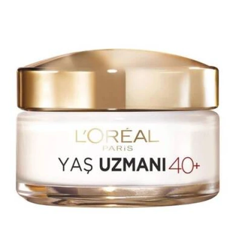 Loreal Paris Yaş Uzmanı 40 Kırışıklık Karşıtı Sıkılaştırıcı Gece Kremi 50 ml