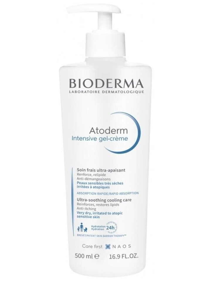 Bioderma Atoderm Intensive Gel Cream 500 ML Kuru Ciltler İçin Temizleyici