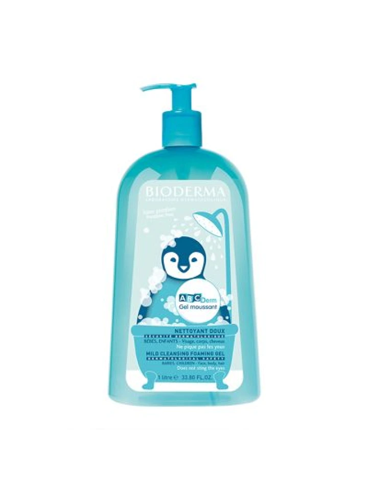 Bioderma Abc Derm Foaming Cleanser 1000 ML Temizleme Jeli