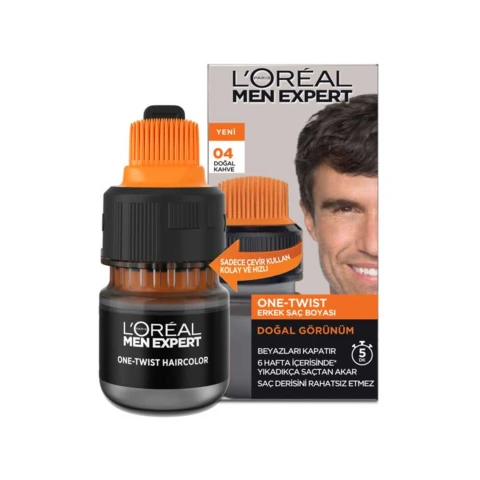 Loreal Men Expert One Twist Erkek Saç Boyası Kahve