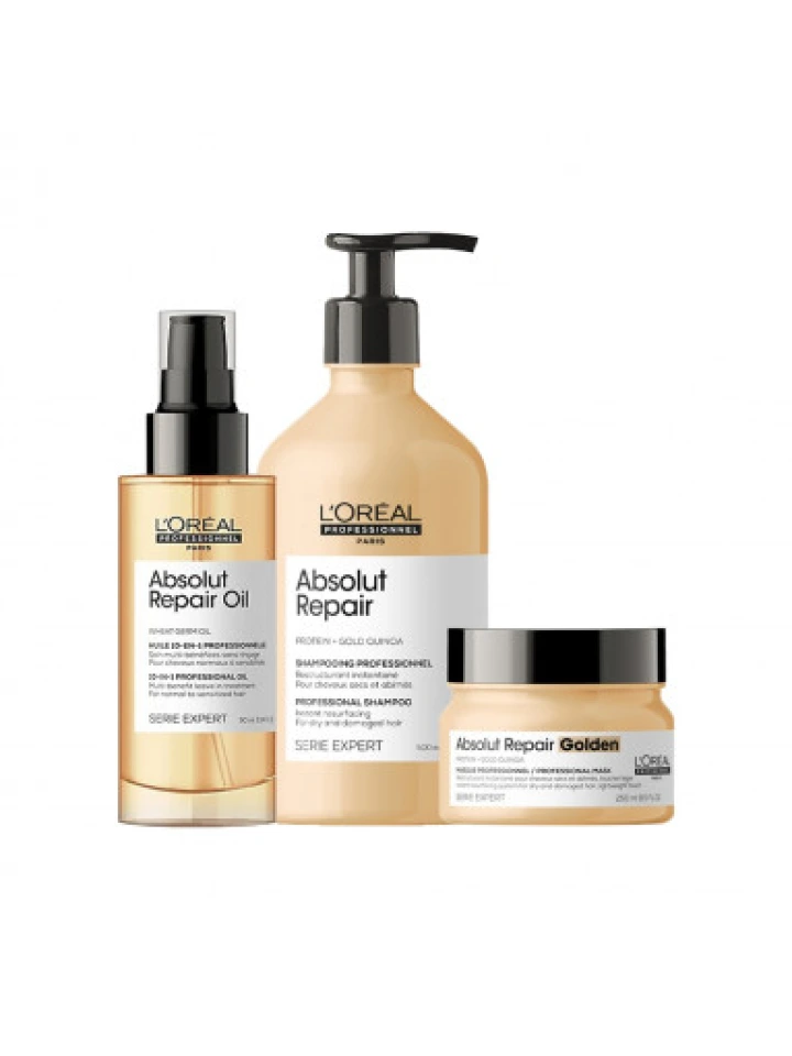 Loreal Professionnel Paris Serie Expert Absolut Repair Yıpranmış Saçlar için Onarıcı Set