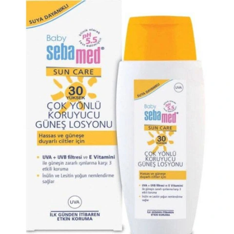 Sebamed Baby Sun Losyon SPF 30 150 ML Çocuklar için Güneş Losyonu