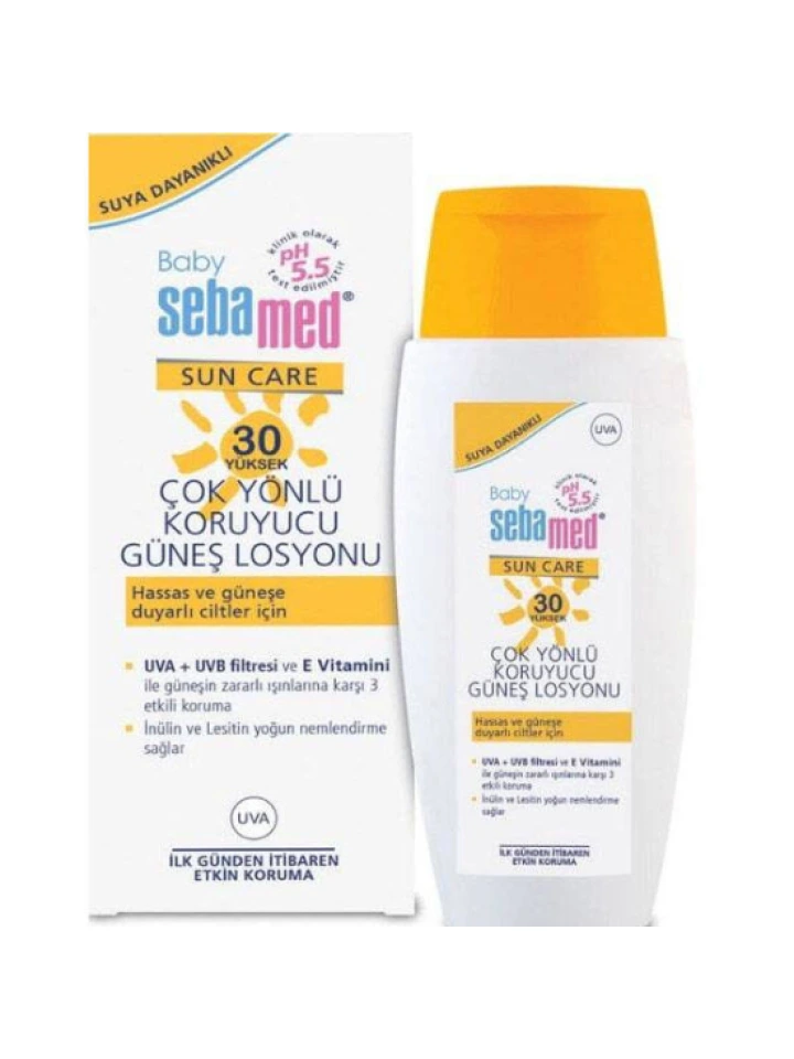 Sebamed Baby Sun Losyon SPF 30 150 ML Çocuklar için Güneş Losyonu