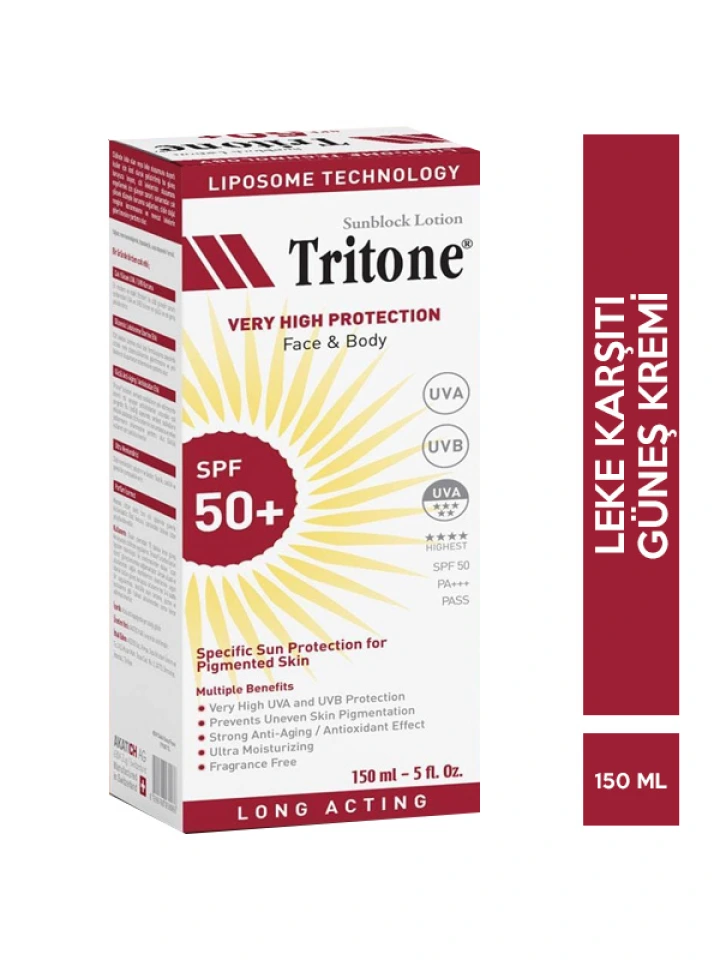 Tritone Spf 50 Güneş Koruyucu Losyon 150 ML