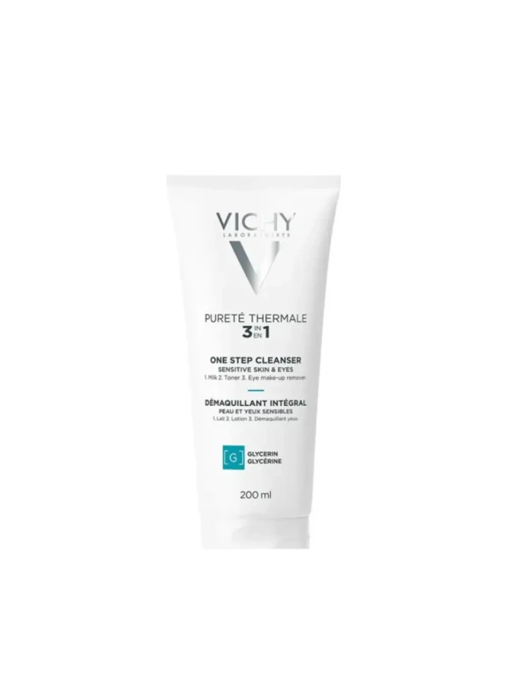 Vichy Purete Thermale Demaquillant Integral 200 ML Hassas Ciltler İçin Temizleyici