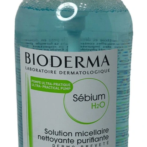 Bioderma Sebium H2O Micelle Solüsyon 500 ML Yağlı Ciltler İçin Makyaj Temizleme Suyu
