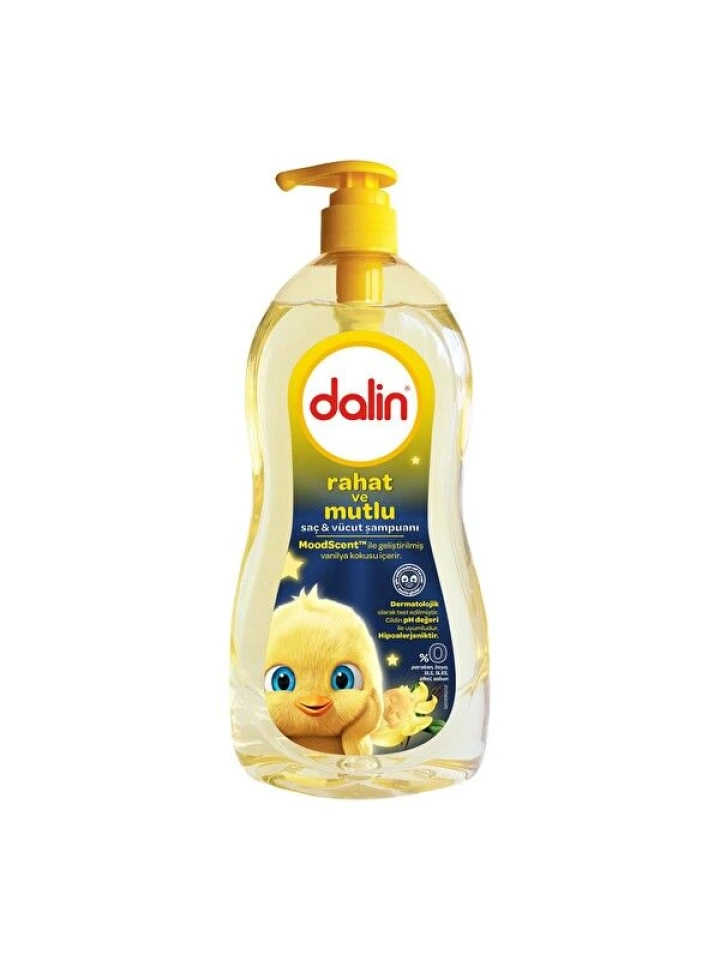 Dalin Rahat ve Mutlu Saç&Vücut Şampuanı 700 ml