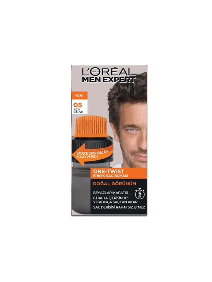 Loreal Men Expert One Twist Erkek Saç Boyası Açık Kahve