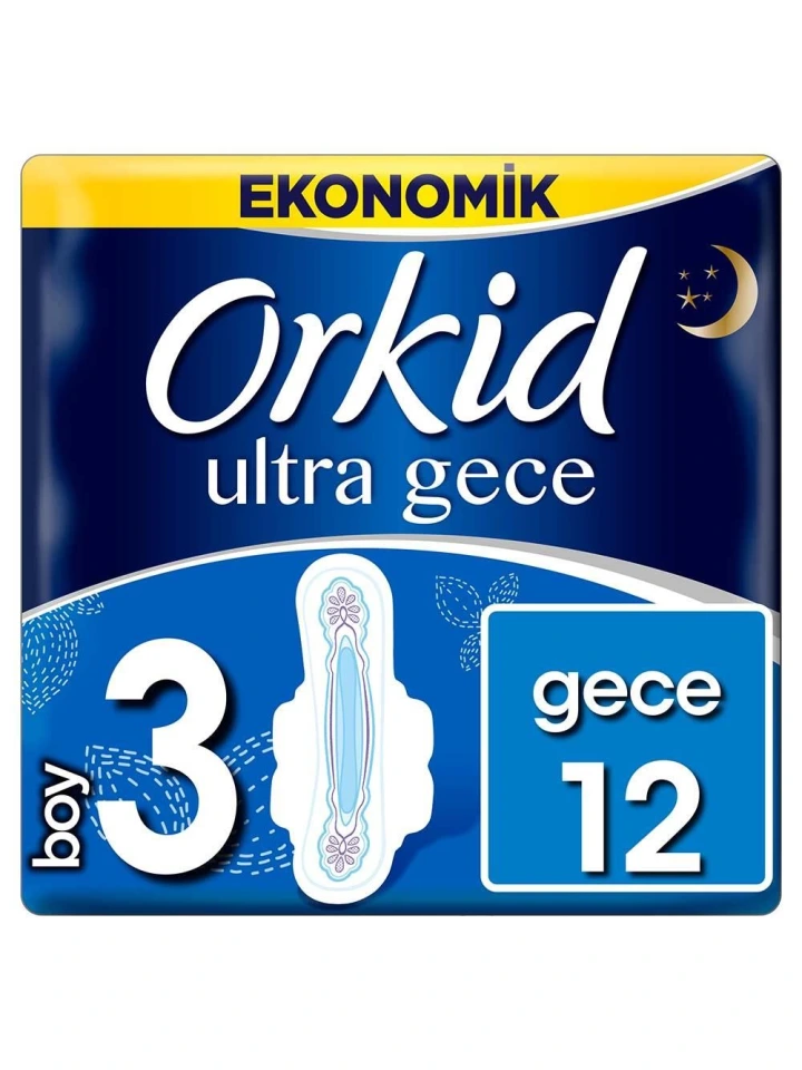 Orkid Ultra Gece 12 Adet