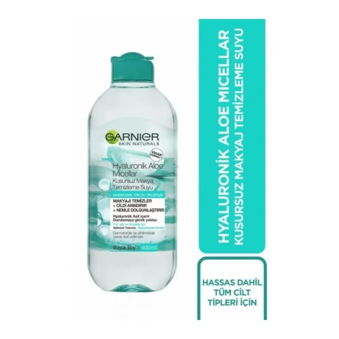 Garnier Hyaluronik Aloe Kusursuz Makyaj Temizleme Suyu 400 ml
