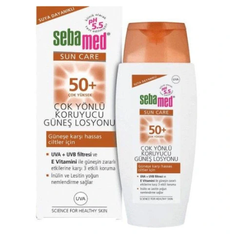 Sebamed Güneş Koruyucu Losyon SPF50 150 ML Güneş Kremi