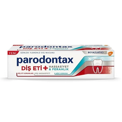 Parodontax Diş Eti Hassasiyet Ferahlık Beyazlatıcı Diş Macunuyeni