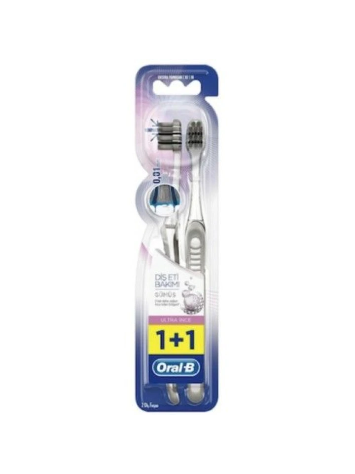 Oral B Ultra Gümüş Diş Eti Bakımı 1 1 Ekstra Yumuşak Diş Fırçası