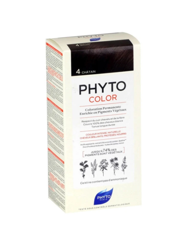 Phyto Phytocolor Bitkisel Saç Boyası 4 Kestane