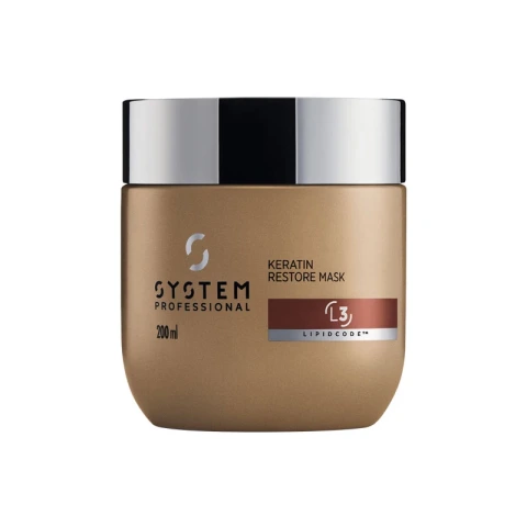 Wella System Professional LuxeOil L3 Onarıcı Argan ve Keratin Maskesi 200ml