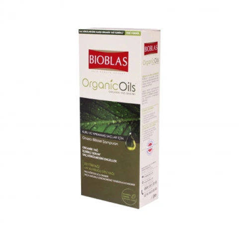 Bioblas Kuru ve Yıpranmış Saçlar İçin Zeytinyağlı Şampuan 360 ml