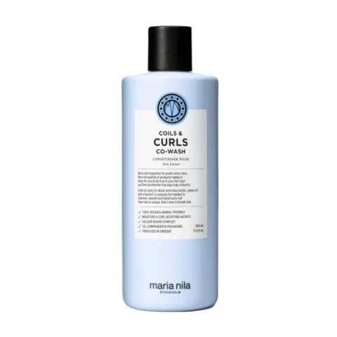Maria Nila Coils & Curls Co-Wash Kıvırcık ve Dalgalı Saçlar İçin Bukle Belirginleştirici Temizleme Kremi 350ml
