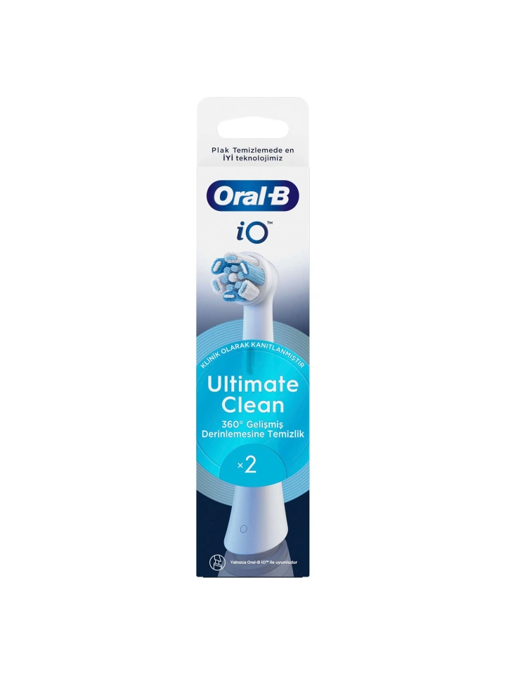 Oral-B iO Ultimate Clean Diş Fırçası Başlığı 2 Adet
