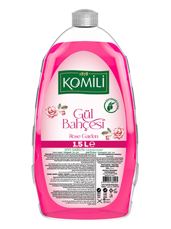 Komili Sıvı Sabun Gül Bahçesi  1.5l