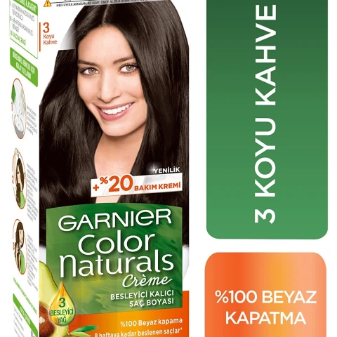 Garnıer Color Naturel 3 Ch Fon Saç Boyası